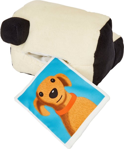 Frisco Retro 2-in-1 Camera Plush Squeaky Dog Toy slide 1 of 4