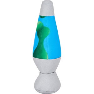 Frisco Retro Lava Lamp Ballistic Nylon Plush Squeaky Dog Toy, Medium
