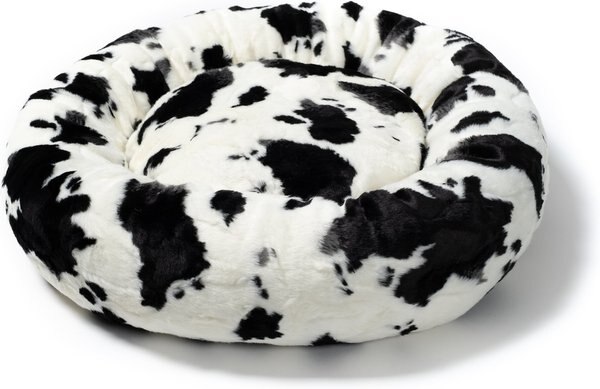 Mau Lifestyle Fluffi Cow Donut Dog & Cat Bed slide 1 of 5