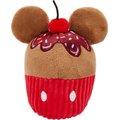 Disney Mickey Mouse Cupcake Plush Squeaky Dog Toy