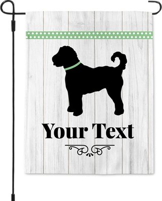 904 Custom Dog Breed Personalized, Personalized Dog Garden Flags