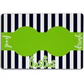 904 Custom Stripes Personalized Dog & Cat Placemat