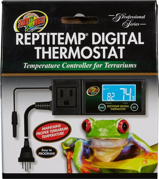 Zoo Med ReptiTemp Digital Reptile Terrarium Thermostat slide 1 of 2