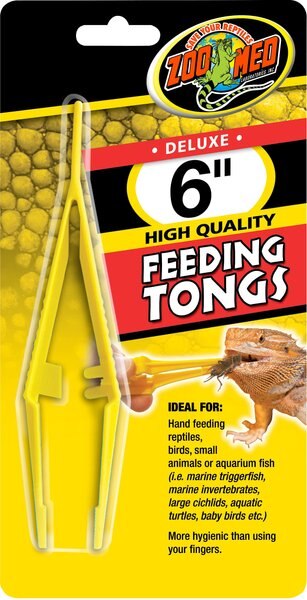 Zoo Med High Quality Feeding Tongs, 6-in slide 1 of 1