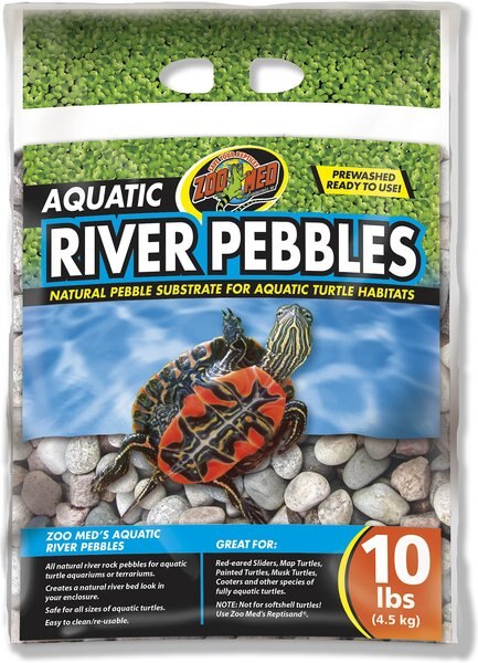 Zoo Med Aquatic River Turtle Tank Pebbles, 10-lb bag slide 1 of 1
