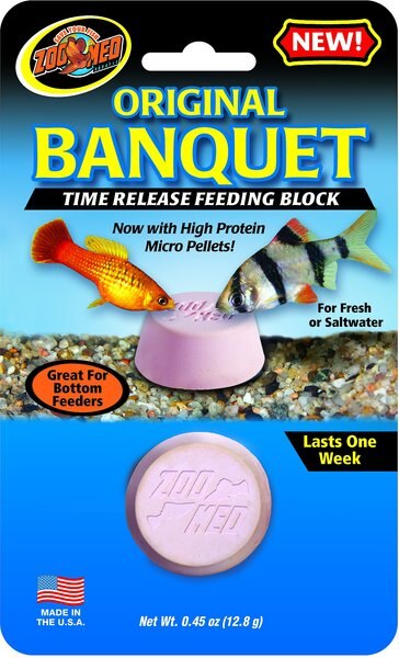 Zoo Med Original Banquet Time Release Fish Feeding Block slide 1 of 1