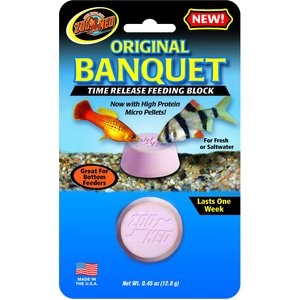 Zoo Med Original Banquet Time Release Fish Feeding Block