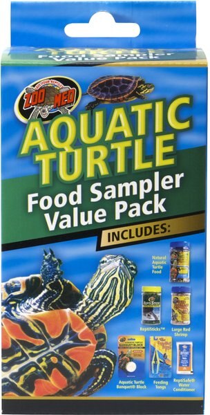 Zoo Med Aquatic Turtle Food Sampler Value Pack slide 1 of 1