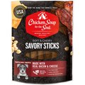 Chicken Soup for the Soul Savory Sticks Real Bacon & Cheese Grain-Free Dog Treats, 5-oz bag