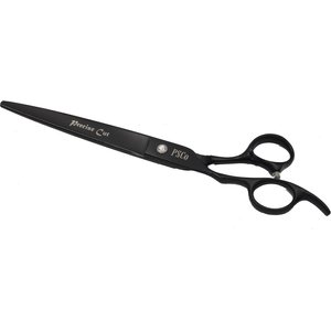 Precise Cut Black Panther Lefty Straight Dog Shears, 8-in
