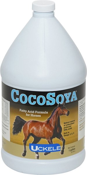 Uckele CocoSoya Fatty Acid Formula Liquid Horse Supplement, 1-gal bottle slide 1 of 1