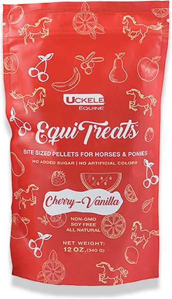 Uckele Equi Treats Cherry-Vanilla Horse Treats, 12-oz bag slide 1 of 1