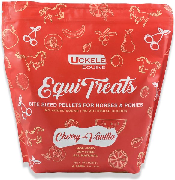 Uckele Equi Treats Cherry-Vanilla Horse Treats, 4-lb bag slide 1 of 1