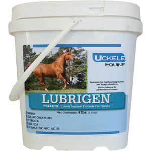 Uckele Lubrigen Joint Support Formula Pellets Horse Supplement, 4-lb bucket