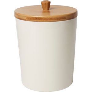 Frisco Melamine Dog & Cat Treat Jar with Bamboo Lid, 8 Cups