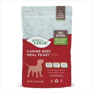 Nature's Logic Canine Beef Meal Feast All Life Stages Dry Dog Food, 13-lb bag