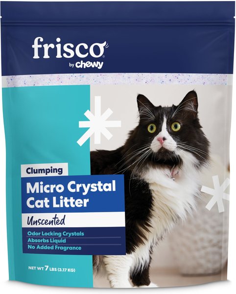 Frisco Micro Crystal Unscented Clumping Crystal Cat Litter, 7-lb bag slide 1 of 4