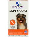 Vital Planet Skin & Coat Chicken Flavor Chewable Tablet Dog Supplement, 60 count