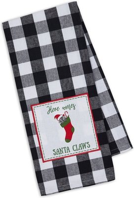 Design Imports Santa Claws Embellished Dish Towel, slide 1 of 1
