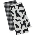 Design Imports Dog Show Dish Towel, 2 count