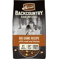 Merrick Backcountry Freeze-Dried Raw Grain-Free Big Game Recipe with Lamb, Wild Boar & Venison Dry Dog Food