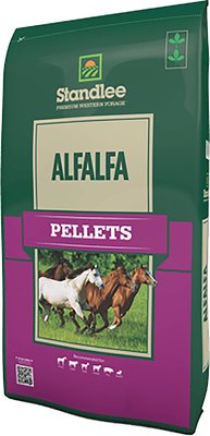 Standlee Western Hay Alfalfa Pellets Horse Feed, 50-lb bag, slide 1 of 1