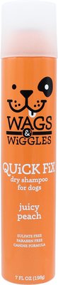 Wags & Wiggles Quick Fix Juicy Peach Dry Dog Shampoo Spray, 7-oz bottle, slide 1 of 1