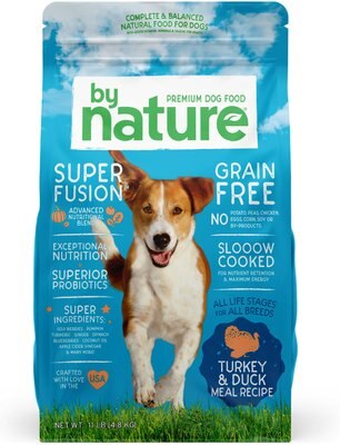 By Nature Pet Foods Grain-Free Turkey & Duck Meal Recipe Dry Dog Food, slide 1 of 1