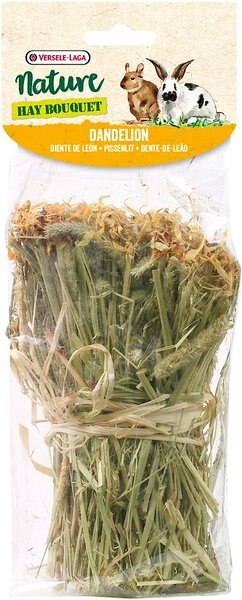 Versele-Laga Nature Hay Bouquet Dandelion Small Pet Treats, 2.4-oz bag slide 1 of 4