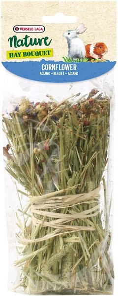 Versele-Laga Nature Hay Bouquet Cornflower Small Pet Treats, 2.4-oz bag slide 1 of 4