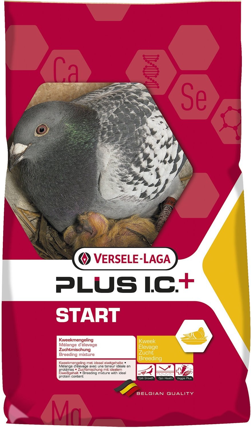 silhouet Europa Hijsen VERSELE-LAGA Plus I.C Start Pigeon Food, 44-lb bag - Chewy.com