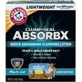 Arm & Hammer Litter Clump & Seal AbsorbX Absorbing Unscented Multi-Cat Cat Litter, 15-lb box