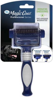 Four Paws Magic Coat Professional Series 2-in-1 Quick Shed Dog Grooming Tool, slide 1 of 1
