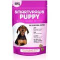 SmartyPaws Puppy Multifunctional Support Peanut Butter Flavor Dog Supplement, 60 count