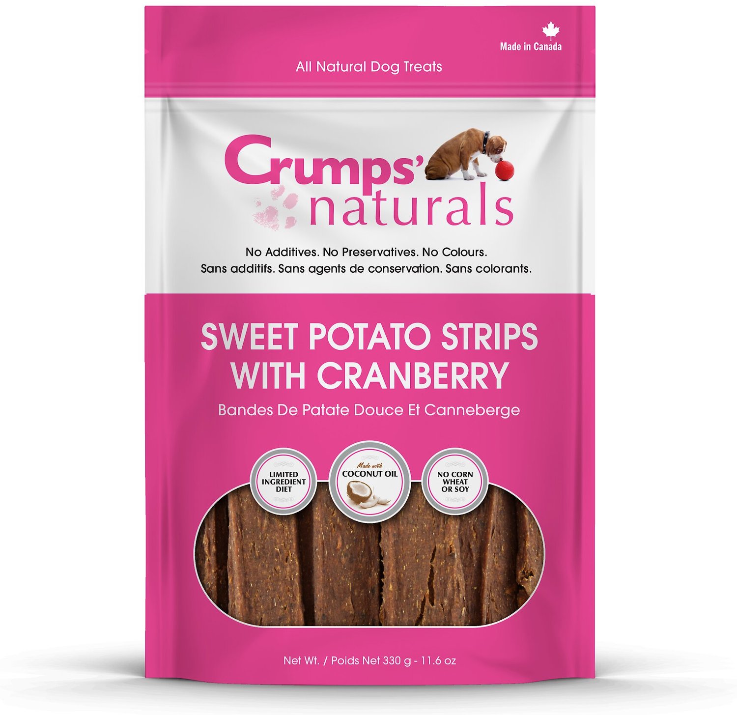 crumps naturals sweet potato chews