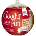 Good 'n' Fun Holiday Treat Ornament Dog Treats, 100 count