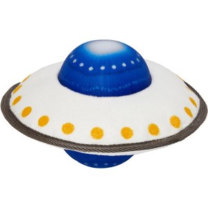 Frisco Plush & TPR Squeaky UFO Dog Toy