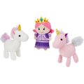 Frisco Hide and Seek Plush Magical Castle Puzzle Dog Toy Refill, 3-count