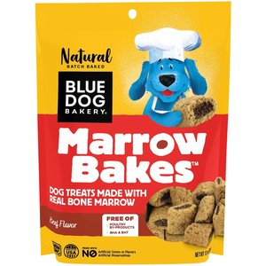 Blue Dog Bakery Marrow Bakes Beef Flavor Dog Treats, 12-oz bag