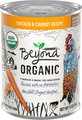 Purina Beyond Organic Chicken & Carrot Recipe Wet Dog Food, 13-oz can, case of 12