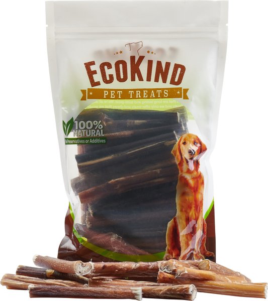 EcoKind Odor Free Natural Bully Sticks Dog Treats, 1-lb bag, 4 inches slide 1 of 7