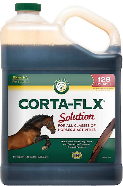 Corta-Flx Solution Joint & Connective Tissue Support Horse Supplement, 1-gal bottle slide 1 of 2