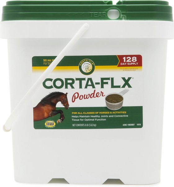 Corta-Flx Powder Joint & Connective Tissue Support Horse Supplement, 8-lb bucket slide 1 of 6