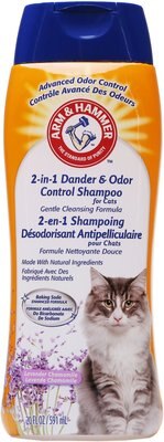 Arm & Hammer 2-in-1 Dander & Odor Control Lavender Chamomile Cat Shampoo, 20-oz bottle, slide 1 of 1
