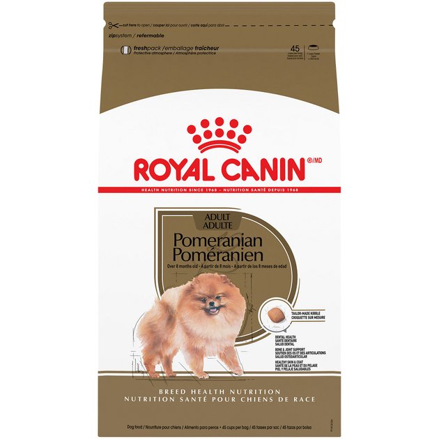 ROYAL CANIN Pomeranian Adult Dry Dog Food, 2.5-lb bag - Chewy.com