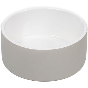 PAIKKA Cooling Ceramic Dog & Cat Bowl, Concrete, 3.38-cup