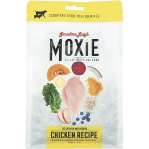 Grandma Lucy's Moxie Chicken Recipe Freeze-Dried Dog Food, 8-oz bag