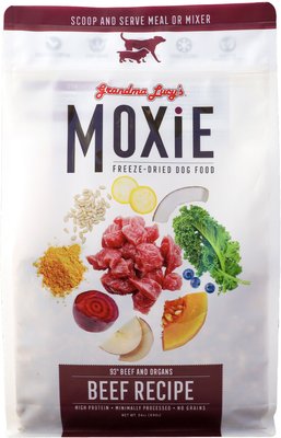 Grandma Lucy's Moxie Beef Recipe Freeze-Dried Dog Food, slide 1 of 1