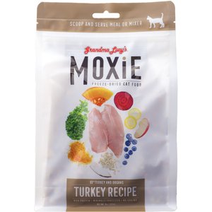 Grandma Lucy's Moxie Turkey Recipe Freeze-Dried Cat Food, 8-oz bag