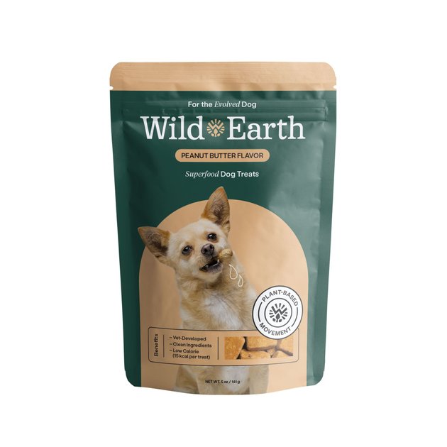 WILD EARTH Good Protein Dog Snacks with Koji Peanut Butter ...